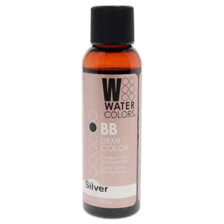 Watercolors BB Demi-Permanent Hair Color - Silver by Tressa for Unisex - 2 oz Hair Color