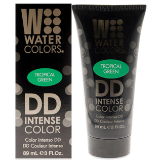 Watercolors DD Intense Color - Tropical Green by Tressa for Unisex - 3 oz Hair Color