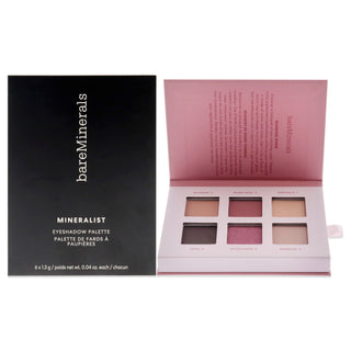 bareMinerals Mineralist Eyeshadow Palette in Rosewood for Women - 0.24 oz Eye Shadow