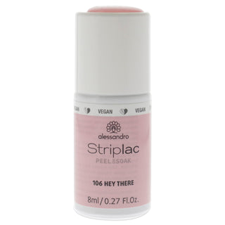 Striplac Peel or Soak - 106 Hey There by Alessandro for Women - 0.27 oz Nail Polish