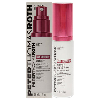 Peter Thomas Roth Even Smoother Glycolic Retinol Resurfacing Serum for Women - 1 oz Serum