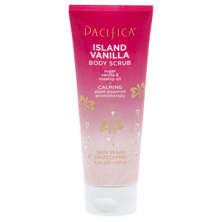 Pacifica Island Vanilla Body Scrub for Women - 6 oz Body Scrub