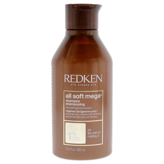 Redken All Soft Mega Shampoo 10.1 oz for Unisex - Hydrating Hair Care Solution