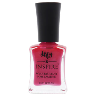 Defy and Inspire Wear Resistant Nail Lacquer - 184 Fantasy Bracket for Women - 0.5 oz Nail Polish