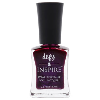 Defy and Inspire Wear Resistant Nail Lacquer - 187 Viewing Party for Women - 0.5 oz Nail Polish