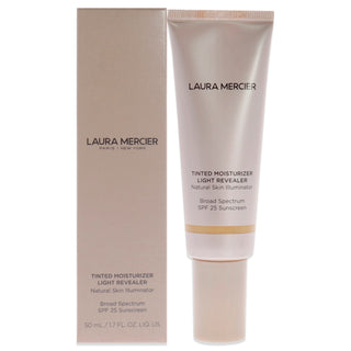 Laura Mercier Tinted Moisturizer Light Revealer Illuminator SPF 25 - 2W1 Natural for Women - 1.7 oz Sunscreen