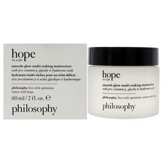Philosophy Hope In a Jar Smooth-Glow Multi-Tasking Moisturizer for Unisex - 2 oz, Moisturizer