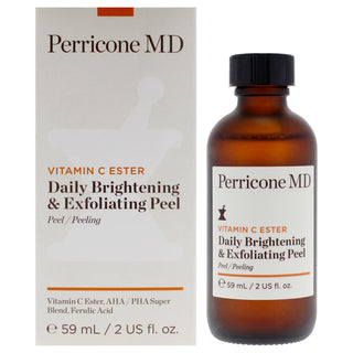 Perricone MD Vitamin C Ester Brightening and Exfoliating Peel - 2 oz Treatment for Unisex