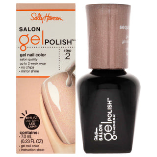 Salon Gel Polish - 175 Sequin Stiletto by Sally Hansen for Women - 0.23 oz Nail Polish