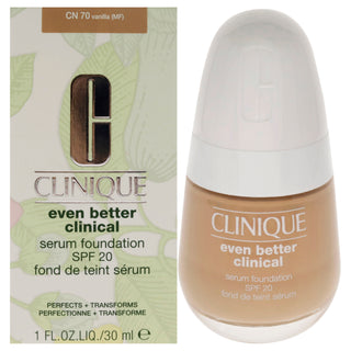 Clinique Even Better Clinical Serum Foundation SPF 20 - CN 70 Vanilla for Women - 1 oz