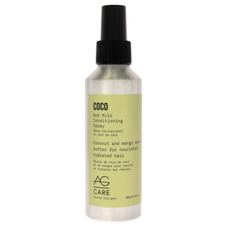 AG Hair Coco Nut Milk Conditioning Spray - 5 oz Spray for Unisex