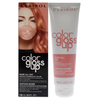 Color Gloss Up - Rose All Day by Clairol for Unisex - 4.3 oz Hair Color