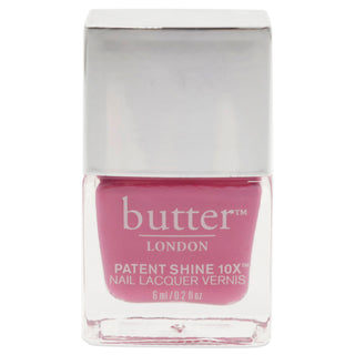 Butter London Patent Shine 10X Nail Lacquer Flusher Blusher for Women - 0.2 oz Nail Polish