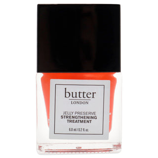 Butter London Jelly Preserve Strengthening Treatment - Strawberry Rhubarb Nail Treatment for Women 0.2oz
