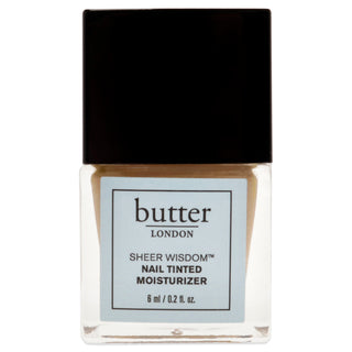 Butter London Sheer Wisdom Nail Tinted Moisturizer - Medium for Women - 0.2 Nail Polish