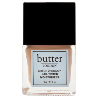 Butter London Sheer Wisdom Nail Tinted Moisturizer in Light for Women 0.2 oz - Nail Polish