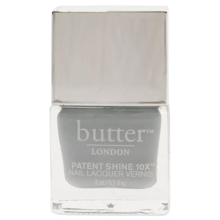 Butter London Patent Shine 10X Nail Lacquer - London Fog for Women - 0.2 oz Nail Polish - Long Lasting High Shine Nail Color