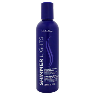 Shimmer Lights Blonde Toning Shampoo by Clairol for Unisex - 8 oz Shampoo