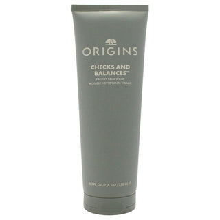 Origins Checks and Balances Frothy Face Wash for Unisex - 8.5 oz Cleanser for Balanced Skin