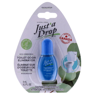Just a Drop Eucalyptus Odor Eliminator for Unisex - 0.2 oz Drops by Prelam