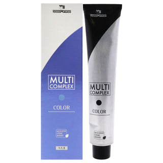 Multi Complex Permanet Hair Color - 9.1 Very Light Ash Blond by Tocco Magico for Unisex - 3.38 oz Hair Color