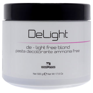 DeLight Free Blond Lightener - Blue by Tocco Magico for Unisex - 17.6 oz Lightener