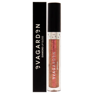 Diamond Lip Gloss - 857 Iridescence Pink by Evagarden for Women - 0.09 oz Lip Gloss