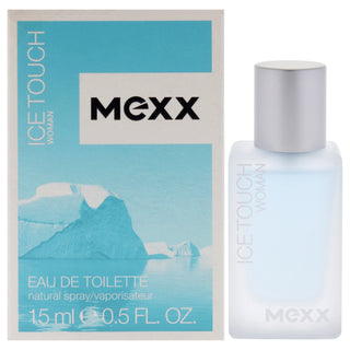 Mexx Ice Touch for Women - 0.5 oz EDT Spray - Refreshing Fragrance for Women