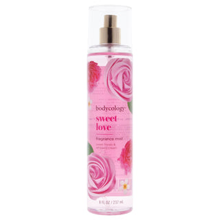 Sweet Love by Bodycology for Women - 8 oz Fragrance Mist for All-Day Freshness and Feminine Scent