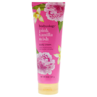 Luxurious Body Cream in Pink Vanilla Wish Scent for Women - 8 oz