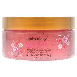 Bodycology Sweet Love Exfoliating Sugar Scrub for Women - 10.5 oz Scrub
