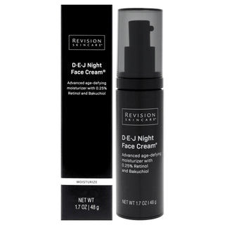 Revision DEJ Night Face Cream: 1.7 oz Cream for Unisex