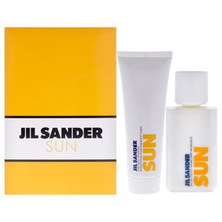 Sun by Jil Sander for Men - 2 Pc Gift Set 2.5oz EDT Spray, 2.5oz Hair and Body Shampoo