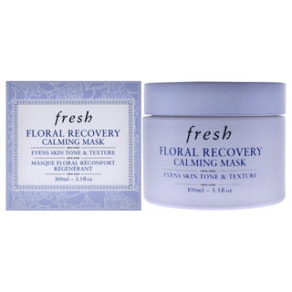 Fresh Floral Recovery Calming Mask - Soothing Skincare for Women - 3.3 oz Mask