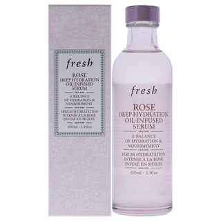 Fresh Rose Deep Hydration Oil-Infused Serum for Women - 3.3 oz Serum