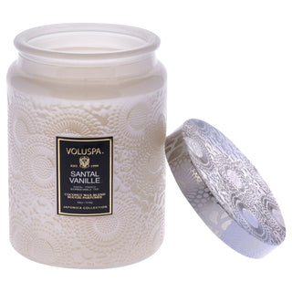Voluspa Japonica Collection Large Santal Vanille Candle for Unisex - 18 oz - Luxurious Home Fragrance