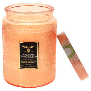 Voluspa Japonica Collection Large Kalahari Watermelon 18 oz Candle - Unisex Scent