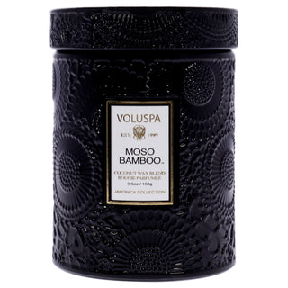 Voluspa Japonica Collection Small Moso Bamboo Candle for Unisex - 5.5 oz