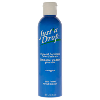Just a Drop Odor Eliminator Eucalyptus Refill - 8 oz Drops by Prelam for Unisex