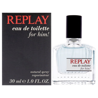 Replay by Replay for Men - 1 oz EDT Spray: A Timeless Fragrance for Him