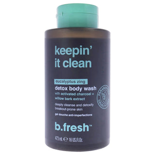 Keepin It Clean Detox Body Wash by B.Fresh for Unisex - 16 oz Body Wash