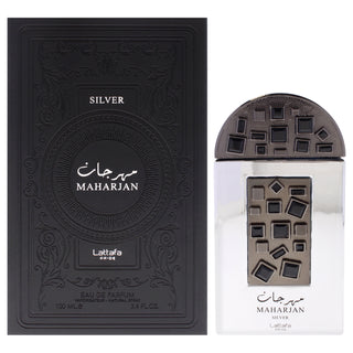 Pride - Maharjan Silver by Lattafa for Men, 3.4 oz EDP Spray - Fragrance for Men