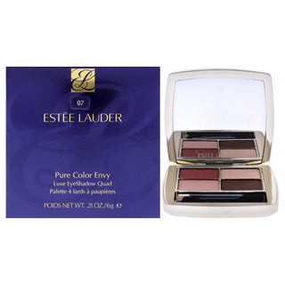Estee Lauder Pure Color Envy Luxe Eyeshadow Quad - 07 Boho Rose for Women - 0.21 oz Eye Shadow