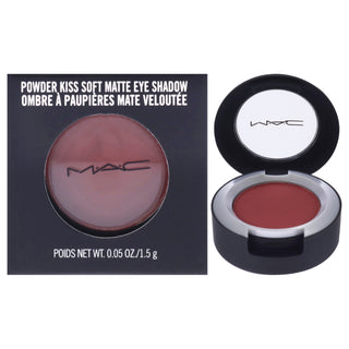 MAC Powder Kiss Soft Matte Eyeshadow in Devoted To Chili - 0.05 oz - Long Lasting Eye Shadow for Women