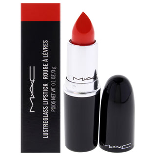 MAC Lustreglass Lipstick - 552 TNTeaser for Women - 0.1 oz Lipstick - Long Lasting Color and Shine