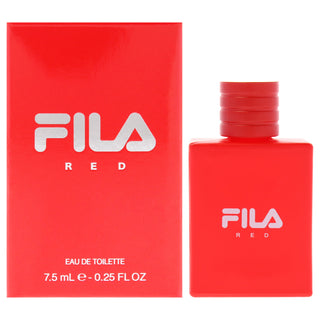 Fila Red by Fila for Men 0.25 oz EDT Spray - Bold and Masculine Fragrance