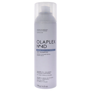 No 4D Clean Volume Detox Dry Shampoo by Olaplex for Unisex - 6.3 oz Dry Shampoo