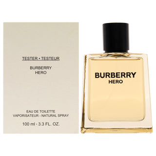 Burberry Hero by Burberry for Men - 3.3 oz EDT Spray (Tester)