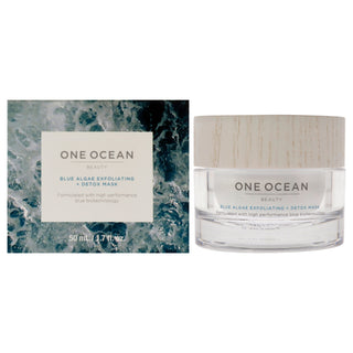 One Ocean Beauty Blue Algae Exfoliating Plus Detox Mask for Women - 1.7 oz Mask