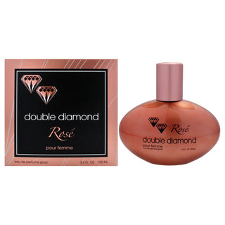 Double Diamond Rose by Double Diamond for Women - 3.4 oz EDP Spray - Floral Fragrance for Her